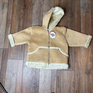 Ding Dong NWT Kids Shearling Jacket